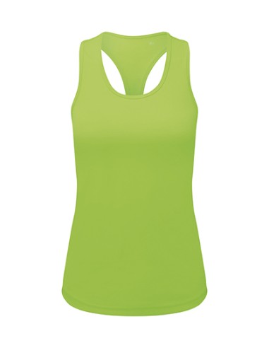 TRI-TR527-Womens Recycled Performance Slim Racer Back Vest